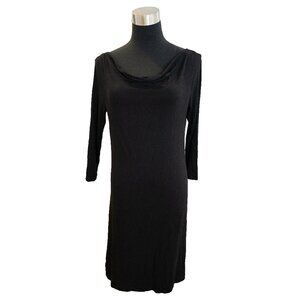 Gap black cowl-neck dress Maternity, size small